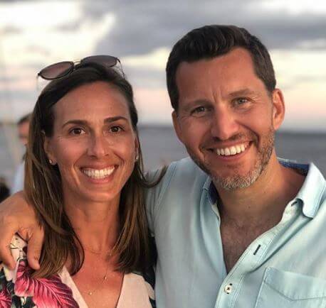 Will Cain with his beautiful wife, Kathleen Cain